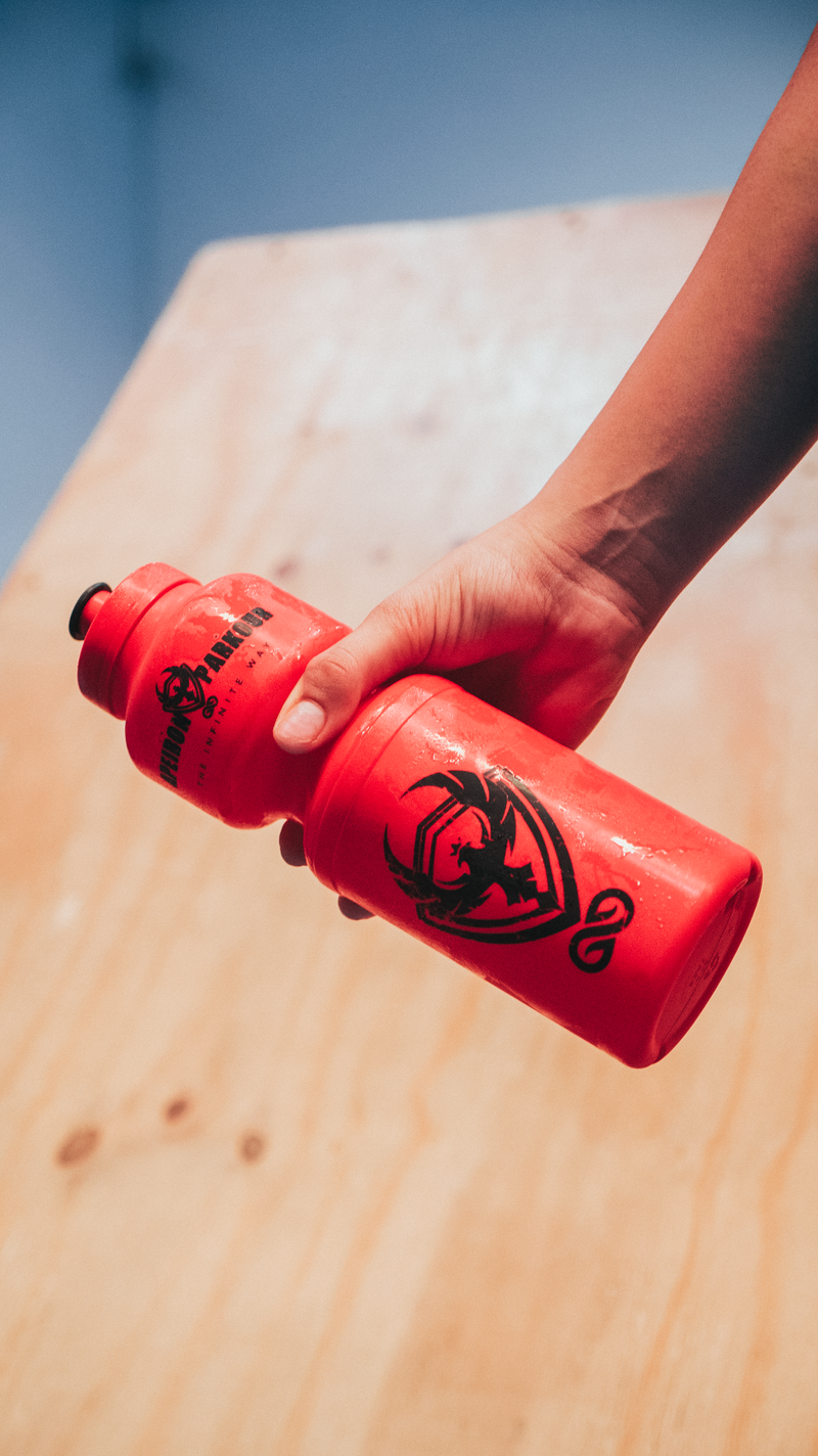 Logo Drink Bottle - Red/Black