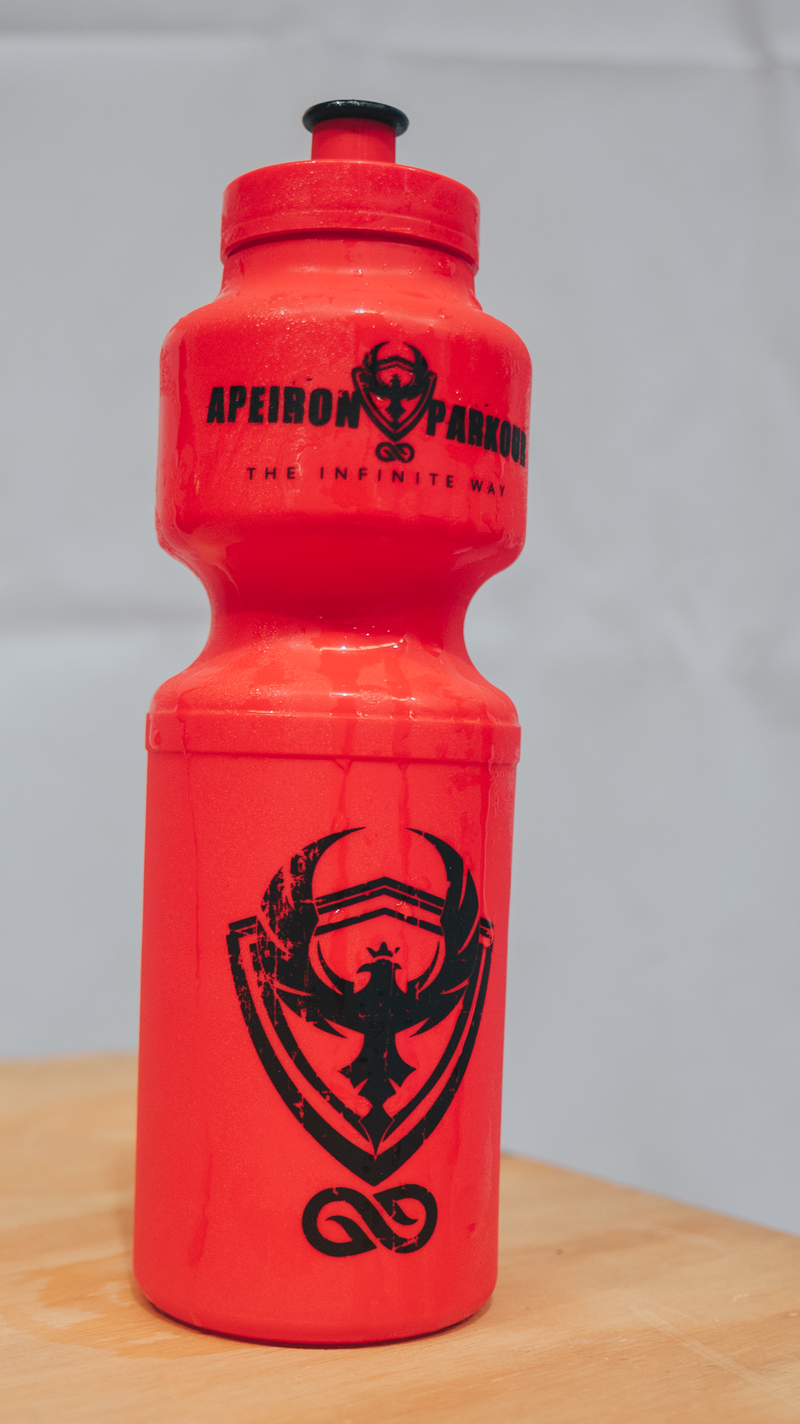 Logo Drink Bottle - Red/Black