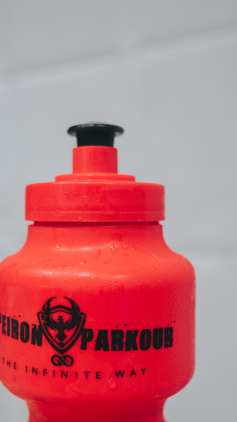 Logo Drink Bottle - Red/Black