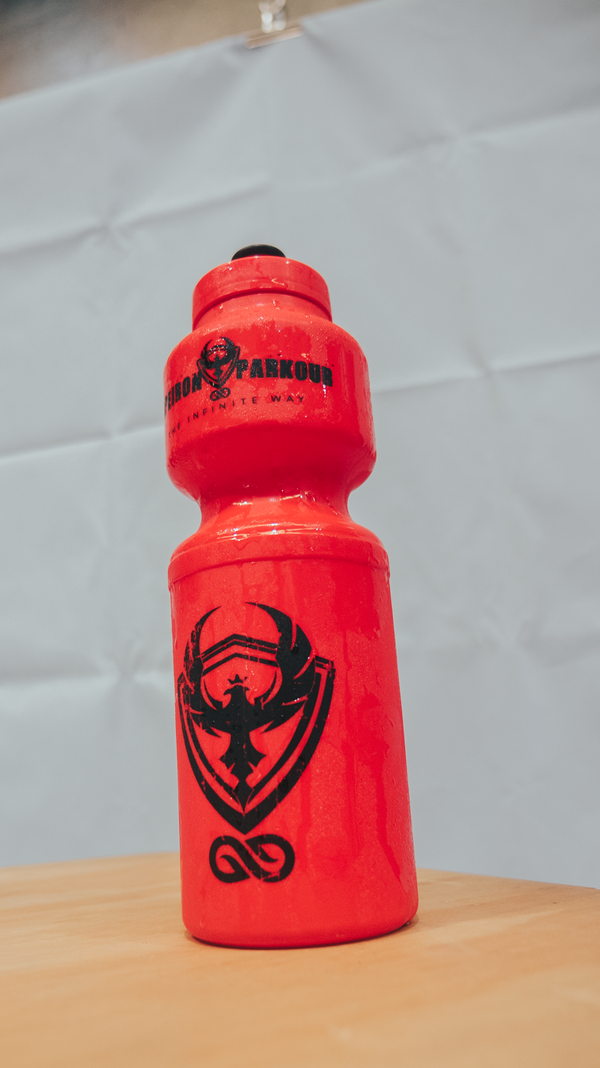 Logo Drink Bottle - Red/Black