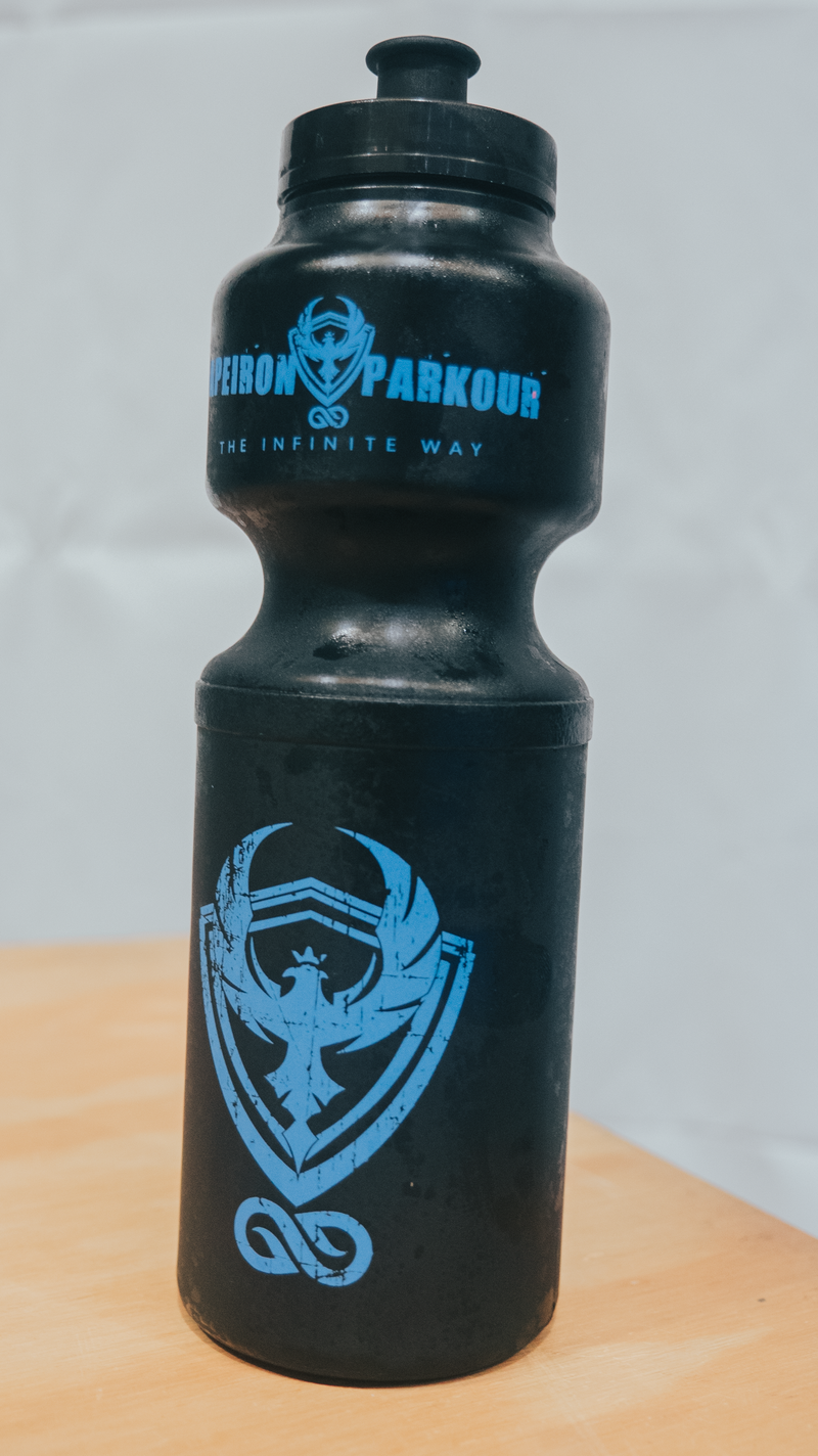 Logo Drink Bottle - Black/Blue