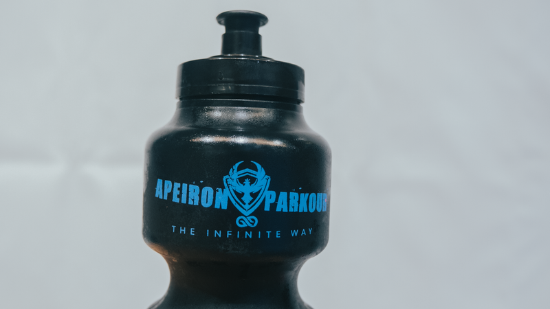 Logo Drink Bottle - Black/Blue