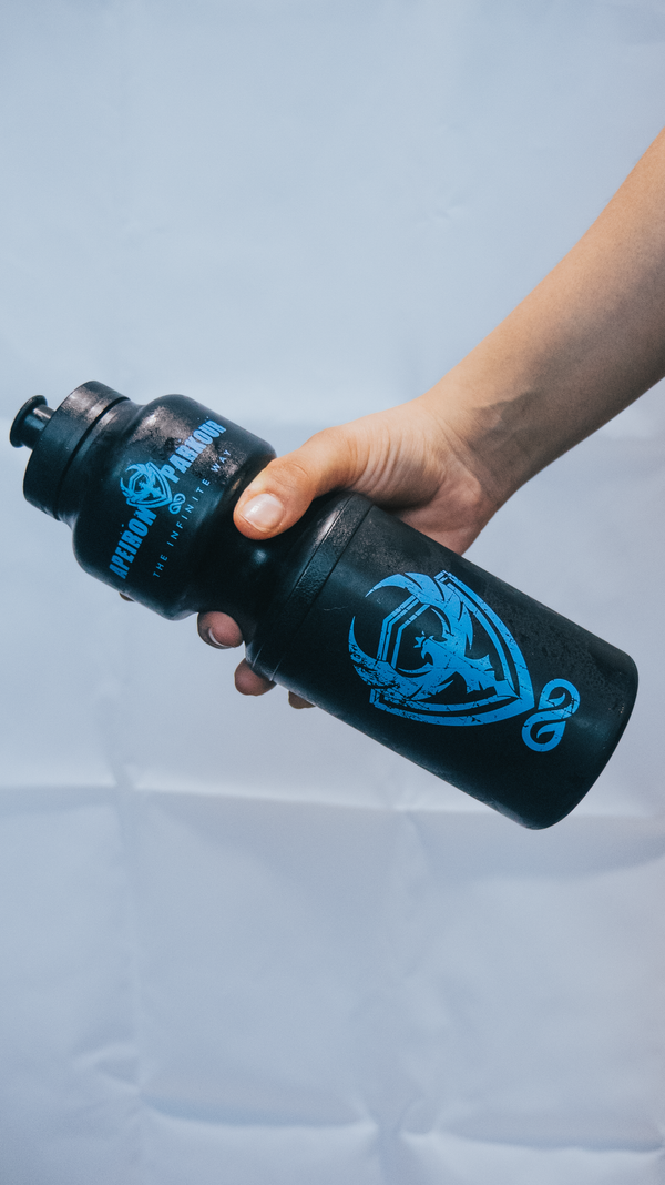 Logo Drink Bottle - Black/Blue