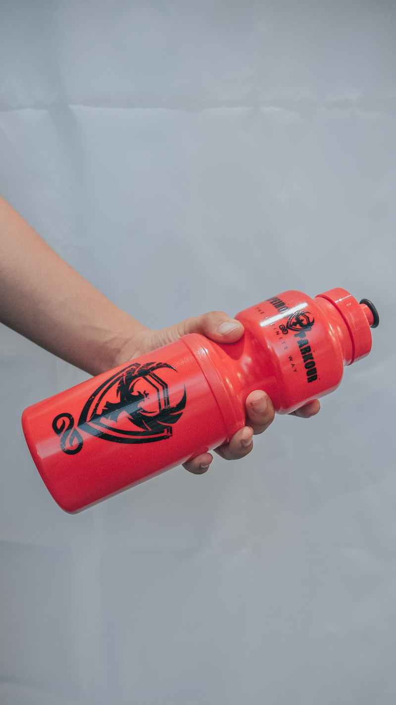 Logo Drink Bottle - Red/Black